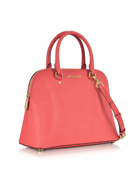 michael kors large saffiano satchel.